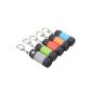 1 pcs Mini USB flashlight portable rechargeable LED flashlight keychain (Various)