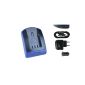 Charger (USB / Car / Sector) for Canon NB-2L / EOS 350D 400D .. Legria Powershot Optura ... see list (Electronics)