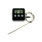 Yoko Design 1113 Cooking Probe Thermometer Plastic Black / Chrome 7.8 x 1.5 x 7.8 cm (Housewares)