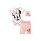 Together leggings, body cap and baby daughter Minnie white / pink 18 months (Baby Care)