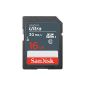 SanDisk SDSDL-016G-G35 Ultra SDHC UHS-I 16GB Memory Card (30Mbps) (Accessories)