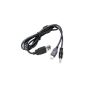 CABLE USB CHARGER (DATA TRANSFER AND CHARGE) for Sony PSP 2.0 MINI (Electronics)