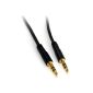 Adaptare stereo gold-plated 3.5mm jack cable 1m (accessory)
