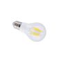 E27 LED bulb filament 7w COB extra warm white ~ 60W bulb LED24.cc