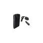 Accessory Master - Black leather case cover shell for Nokia C7 Car Charger (Electronics)