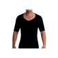 SODACODA Men figure-shaping Compression Vest - T-Shirt with V Neck (S-XL) (Textiles)