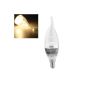SODIAL (R) E14 3 LED Spot Light Bulb Candle Dimmable 300LM 3600K Warm White (Kitchen)