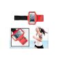 SAVFY® Red Armband Sport Armband for iPhone 6 (4.7 