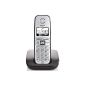 Gigaset E310 cordless phone (backlit display, large print, speakerphone) anthracite (Electronics)