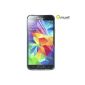 Tempered glass protective film muvit Samsung Galaxy S5 (Electronics)