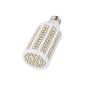 ECloud Shop 2 pieces Spot Light Bulb E27 Corn 240 3528 SMD LEDs Warm White 8W 220-240V
