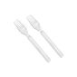 PAP Star 10082 50x Forks, PS 18 cm crystal clear-satin 