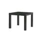 IKEA Side LACK coffee table 55x55cm - table in black