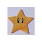 Super Mario Bros Goldstar Patch Iron on Patch (household goods)