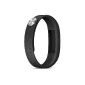 Sony Smartband SWR10 Bracelet Connected Bluetooth / NFC Smartphone + 2 Bracelets Size S / L Black (Compatible with Android 4.4 or +) (Accessory)