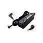 40W AC Adapter Charger AC Adapter for laptop Asus Eee PC 1011PX 1015B 1215B X101 X101H 1015BX R051PX R011PX 1025C 1025CE.  Cable European standard diet.  E-port24®