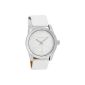 Oozoo XL watch with leather strap - JR235 - Weiss (clock)