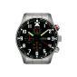 Astroavia N33S chronograph with stainless steel bracelet men's watch 42 mm (clock)