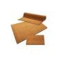 Coir Matting casa PURA® in kind color | natural coconut fiber - high cleaning effect | Flexible use - 3 sizes - 80x100cm