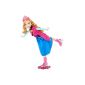 Mattel Disney Princess CBC62 - The Ice Queen skater Anna, Doll (Toy)