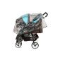 BAMBISOL Rain Dress for Combined Platform Group 0+ stroller Transparent (Baby Care)