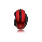 KooPower Gaming Mouse 2400 DPI Gaming Mouse Buttons 7 Red LED gaming-grade precision reation for PC MAC_ and Commercial indispensable for Players (Electronics)