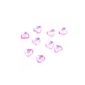 Confetti 8mm 500 pcs Heart Shaped for Table Decoration Wedding Party Noce - Light Pink (Kitchen)