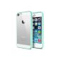 Spigen Case for Apple iPhone 5s shell ULTRA HYBRID [Air Cushion edge protection technology - Extremely Drop Protection Cover] - Case for Apple iPhone 5s / iPhone 5 - Cover Transparent Back & Frame in mint [mint - SGP10703] (Electronics)