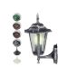 Outdoor Lamp Antique Look wall light entrance lighting (choice of colors)