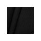 Oxford 600D Polyester fabric impermeable to water Black