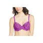 Purple lace bra 95B emboitant "Without Complex"