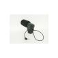 vhbw external stereo microphone for Canon Nikon Samsung Sony Alpha, including camcorders and camera s eg EOS 60D 70D 5D 6D 7D Olympus Pentax Ricoh Panasonic (electronics)