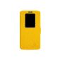 Yellow Shell Case Protective Case & Screen Protector For LG G2 D802 (only compatible with LG G2 / Not compatible with LG G2 Mini) NILLKIN NK30026 (Electronics)