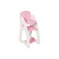 Bayer Design - 50101 - Doll Furniture - Chair - High Princess Rose - 32/22/53 Cm (Toy)