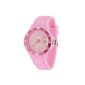 ICE-Watch - Mixed Watch - Quartz Analog - Ice-Forever - Pink - Unisex - Dial Rose - Pink Silicone Bracelet - SI.PK.US09 (Watch)