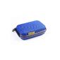 Crazy Case Camera Case Hard Case CRAZY blue fits much more for Canon PowerShot SX240, Nikon Coolpix, Panasonic Lumix, Sony Cybershot.  (Accessories)