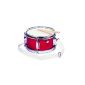 Goki 14013 - marching band drum, red (toy)