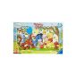 Ravensburger 06018 - Winnie the Pooh Honey Party - 15 parts frame Puzzle (Toy)