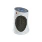 EWT Ceramic C120LCD ceramic heater / 2000W / backlit LCD / coarse air filter / indicator light / blue (tool)