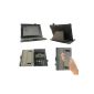 Leather Protective Carrying Case Cover Pouch Leather Case Cover with Stand and Sleep Mode Hand Strap 2013 NEW Amazon Kindle Fire HDX 7 