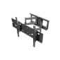 Ricoo ® TV wall mount Swiveling R06 Double Arm Plasma LCD LED TV Wall Mount for 80 - 177cm (32-70 