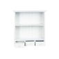BUTLER CAMPAGNE wall shelf with 3 drawers
