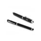 AGM 4 in 1 Laser pen PowerPoint remote control with laser pointer pens Laser Pen Laser Pen + Touch Pen + Led light incl. Battery (Electronics)