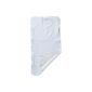 MSS 400250-60120 Molton mattress pad for incontinence, polyurethane coating, 4 Eckgummis, 60 x 120 cm, white (household goods)