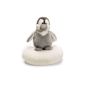 Nici 33167 - Penguin on ice floe 12 cm, light gray (Toys)