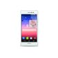 Huawei Ascend P7 Smartphone (12.7 cm (5 inch) LCD screen, 13 Megapxiel camera, 16 GB of internal memory, Android 4.4.2) white (Wireless Phone)