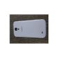 Original Samsung Galaxy S4 i9500 i9505 Battery Cover Battery Cover Cover White (Electronics)