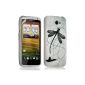 Cover gel shell case for HTC One X + LM01 pattern Shield (Electronics)