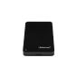 Intenso Memory Case 750GB External Hard Drive 6.4 cm (2.5 inches) USB 3.0 Black (Personal Computers)