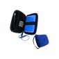 iGadgitz Hard Case Cover Pouch Case, EVA and Blue color for some portable external hard drives 2.5-inch (6.4 cm) (Electronics)